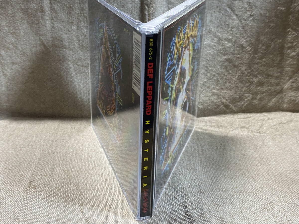 【帯付き】デフ・レパード/ヒステリア Yahoo!オークション -「def leppard hysteria」(レコード) の